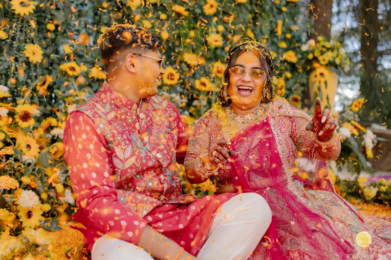 Muskan & Arunabha — Haldi