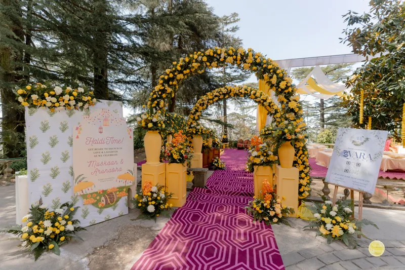 Muskan & Arunabha — Haldi