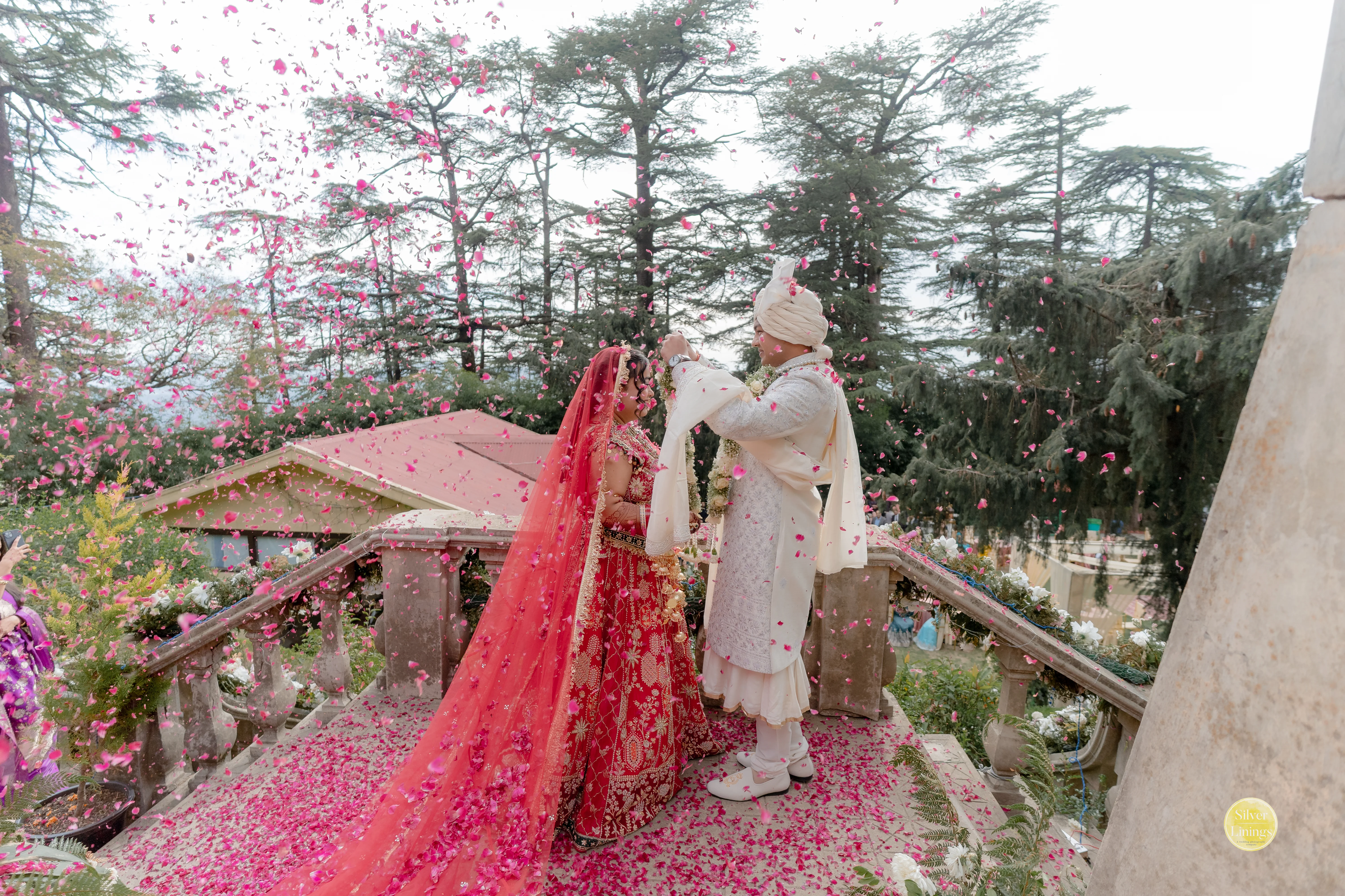 Muskan and Arunabha wedding celebration at Woodville Palace, Shimla